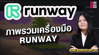 runway ภาพรวมเครื่องมือ อินเทอร์เฟชโปรแกรม