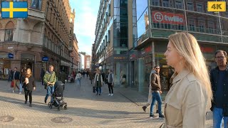 Malmö Sweden Walking Tour 4k 🇸🇪 Tourist Attractions & Best Things To See 2021 City Tour