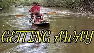 GETTING AWAY- HOW I USE MY KAYAK FOR SOCIAL DISTANCING.