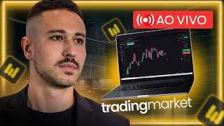 TRADING MARKET | OPERANDO AO VIVO 𝐄 𝐏𝐀𝐒𝐒𝐀𝐍𝐃𝐎 𝐃𝐈𝐂𝐀𝐒 𝐃𝐄 🏆𝐎𝐔𝐑𝐎🏆 NA TRADING MARKET