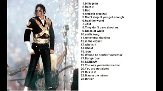 Michael Jackson Greatest Hits 23 songs