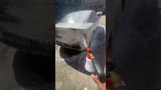 So satisfying Foam Spray #sprayfoam #foamsoap #foam #carwash #satifying #asmr #mobiledetailing