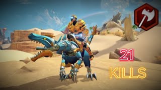 21-Kill 🔥💯  Solo vs Trio | Realm Royale Reforged | Spyker