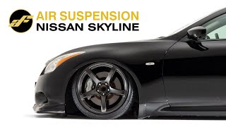 エアサス動画 | NISSAN SKYLINE with Air Force Suspension