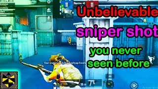 Unbelievable sniper shot you never seen before| kar98k op |Battlegrounds mobile India