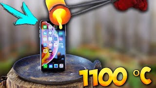 EKSPERIMEN: iPHONE VS 1100 DERAJAT LAVA! 😱