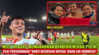 Mees Hilgers Buktikan Cintanya Kepada Indonesia, Bentangkan Bendera Merah Putih