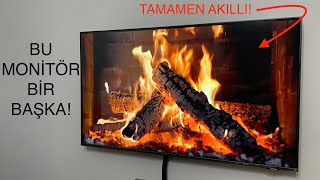 Artık Monitörler Farklı Boyutta! | Samsung M7 Smart Monitör İnceleme