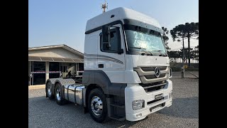 Mercedes Benz Axor 2544 6x2 Ano 2022     Valor: R$ 550.000,00