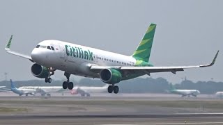 Angin Kencang !!! Pesawat Citilink Hard Landing karena Angin Kencang