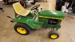 I bought a John Deere 140 in Germany!!!