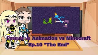 Реакція на Animation vs Minecraft Ep.10 "The End" | Gacha Club — reaction