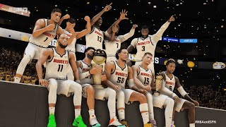 NBA 2K23 | Winning the 2022-2023 NBA Title with the Denver Nuggets