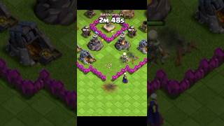 Can single super witch handle max TH6? | Max TH6 vs Supar Witch | #shorts #cocexperiments