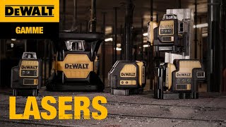 Découvrez la gamme lasers DEWALT -  Mesure et nivellement vaste et précise pour les professionnels