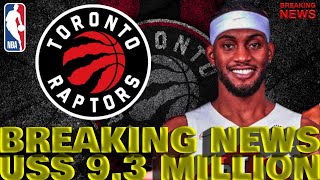 🚨🏀Toronto Raptors Sign NBA Free Agency Deal For $9.3 Million.