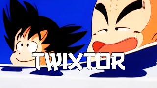 Goku & Krillin twixtor with CC and without CC (og dragon Ball twixtor)