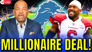 🚨 LAST MINUTE! ESPN CONFIRMS! LIONS SIGN GIANT CONTRACT!? DETROIT LIONS NEWS