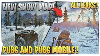 PUBG Mobile New Snow Map - Leaked ! Map and Release Date Info