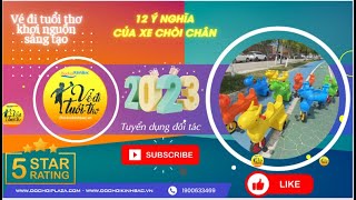 [Đồ chơi plaza] 12 ý nghĩa của xe chòi chân đối với sự phát triển của trẻ