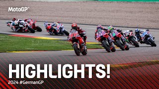 MotoGP™ Race Highlights 🤯 | 2024 #GermanGP