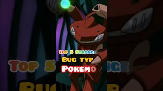 "Pokemon Top 5: The Top 5 Bug-Type Pokemon" #anime #pokemon #mewtwo #ashketchum #charizard #shorts