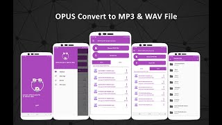 Opus to Mp3/Wav Converter