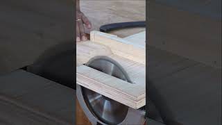 Woodworking tips and hacks making Saw Circular cut wood #woodworking #wooden #trending