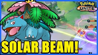 SOLAR BEAM Is So UNDERRATED! BEST SNIPER Move In The GAME?!? | Pokemon Unite