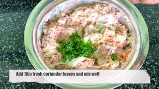 Vegetarian : Super Easy & Nutritious 6 Ingredients Carrots & Radish Yoghurt Salad