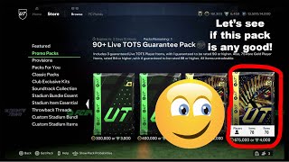 FIFA 24 90+ Live TOTS Guarantee Pack!