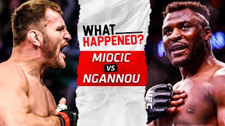 How Francis Ngannou Knocked Out Stipe Miocic. What Happened?