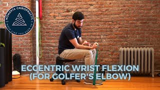 Eccentric Wrist Flexion for Golfer's Elbow (Medial Epicondylitis)