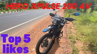 Hero Xpulse 200 4V 2022 | Top 5 likes from initial ownership