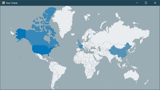 C# Tutorial - How to Create Geo Chart, GeoHeatMap using Live Charts in C# | FoxLearn