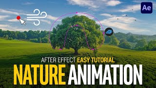 After Effects Nature Tree Cloud Easy Animation Quick Tip