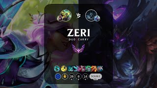 Zeri ADC vs Karthus - EUW Master Patch 14.7