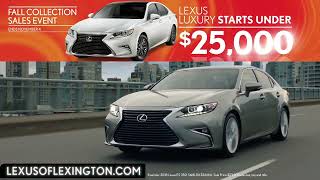 Lexus of Lexington - L/Certified Fall Collection Sales Event