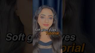 Soft glam eye makeup tutorial 🩷