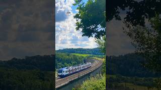 Altenbeken : Vorbeifahrt S5 nach Hannover Flughafen als Stadler Flirt 3XL #shorts #eisenbahn #viral