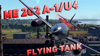 Me 262 A-1/U4  Flying Tank NO Damage.  War Thunder .