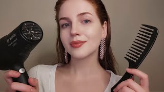 АСМР Массаж и Мытье Головы с Шампунем. Уход за Волосами • ASMR Head Massage and Shampoo. Hair Care