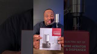 🍷⚡️ Electric Wine Aerator and Dispenser