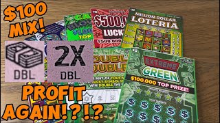 $100 in Scratch off Tickets LIVE! ANOTHER PROFIT Session!!!