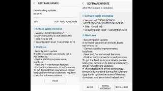 Samsung Galaxy A7 2017 software update 9 December 2018