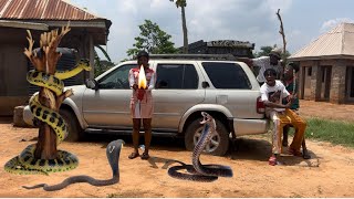 Dangerous Python Girl 😱 (Full Hd) | Mark Angel Comedy | Yawa skits | Funnybros