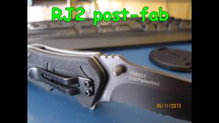 Kershaw RJ 1 (1985), Kershaw RJ 2 (1980), Kershaw Chill (3410) Jimping