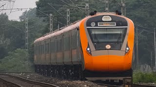 Saffron Vande Bharat Acceleration | Furious 22227 NJP - Guwahati Vande Bharat Express | RF RAJ ROY |