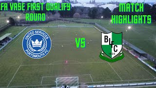 US Portsmouth vs Blackfield & Langley (fa vase ￼ first qualifying round ) match highlights