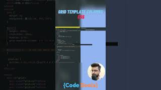 How to create gird columns animation in CSS #css #grid #column #shorts